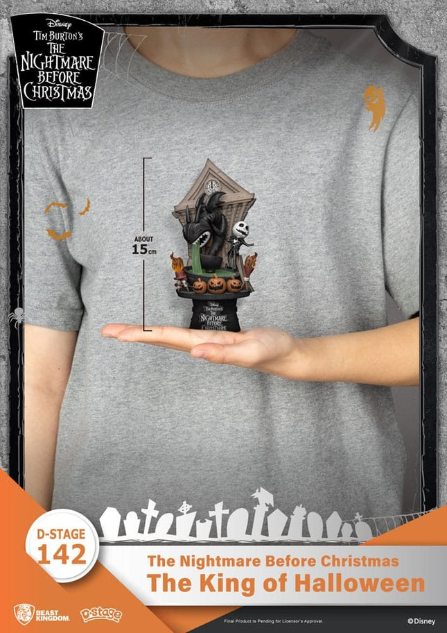 Nightmare before Christmas - The King of Halloween Diorama 15 cm