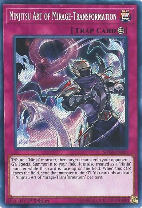 SHVA-015sec · Arte Ninjitsu del Miraggio - Trasformazione / Ninjitsu Art of Mirage-Transformation SCR (ITA)