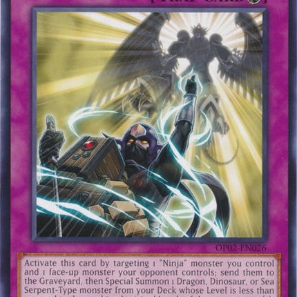 OP02-026 · Arte Ninjitsu della Super-Trasformazione / Ninjitsu Art of Super-Transformation (ITA)