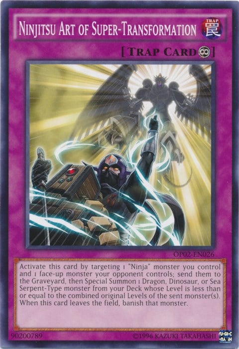 OP02-026 · Arte Ninjitsu della Super-Trasformazione / Ninjitsu Art of Super-Transformation (ITA)
