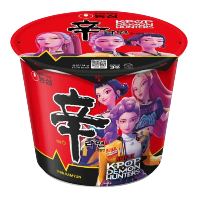 Nongshim Shin Ramyun K-Pop Demon Hunters 114g – Noodles Piccanti