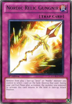 STOR-070 · Reliquia Nordic Gungnir / Nordic Relic Gungnir R (ITA)