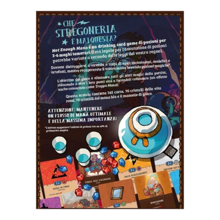Not Enough Mana – Gioco da Tavolo di Carte Fantasy