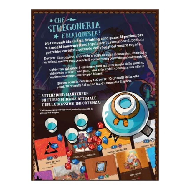 Not Enough Mana – Gioco da Tavolo di Carte Fantasy