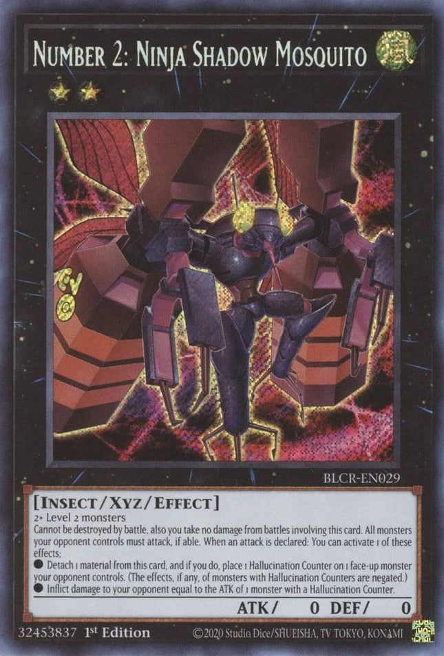 BLCR-029sec · Number 2: Ninja Shadow Mosquito SCR (ITA)