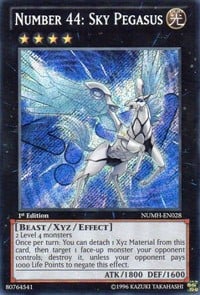 NUMH-028sec · Numero 44: Pegaso del Cielo / Number 44: Sky Pegasus SCR (ITA)