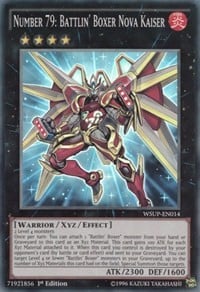 WSUP-014 · Numero 79: Pugile Indomito Nova Kaiser / Number 79: Battlin' Boxer Nova Kaiser SR (ITA)