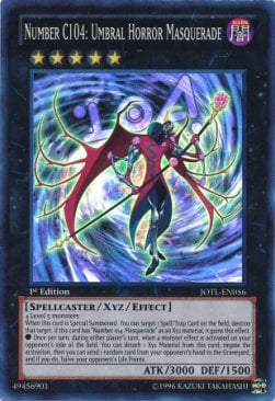 JOTL-056 · Numero C104: Masquerade Orrore Umbral / Number C104: Umbral Horror Masquerade SR (ITA)