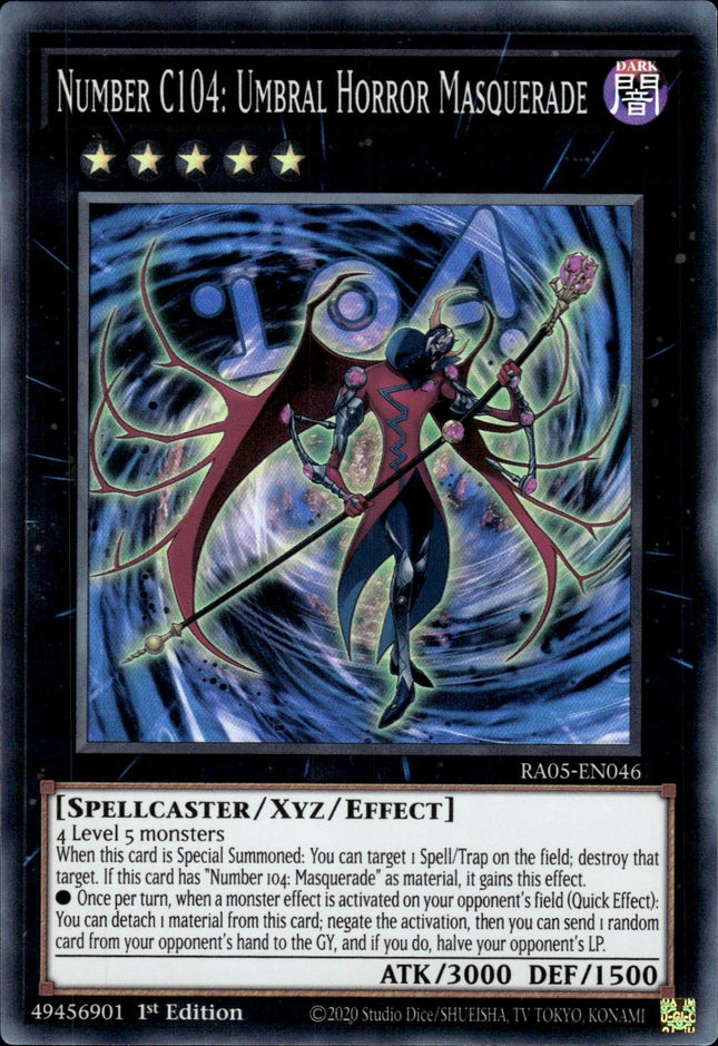 RA05-046sr · Numero C104: Masquerade Orrore Umbral / Number C104: Umbral Horror Masquerade SR (ITA)