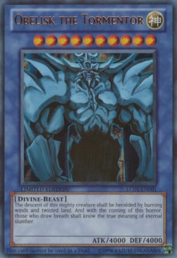 LC01-001 · Obelisk il Tormentatore / Obelisk the Tormentor UR