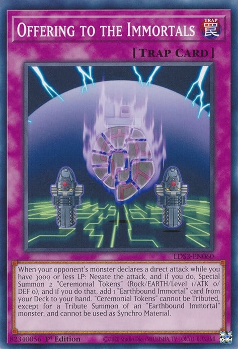 LDS3-060 · Offerta agli Immortali / Offering to the Immortals