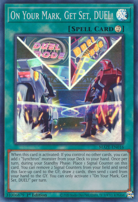 MAZE-016 · On Your Mark, Get Set, DUEL! SR (ITA)