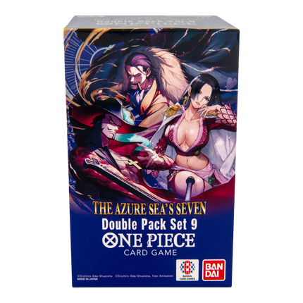 One Piece Card Game – Double Pack Set 9 “The Azure Sea’s Seven” (OP-09)