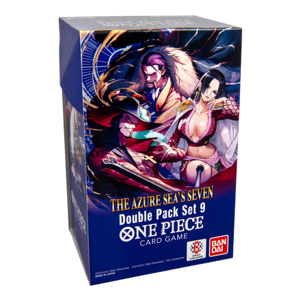 One Piece Card Game – Double Pack Set 9 “The Azure Sea’s Seven” (OP-09)