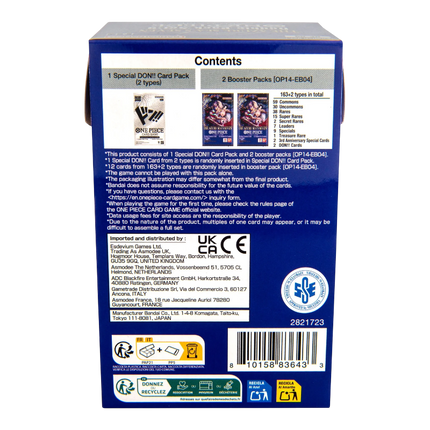 One Piece Card Game – Double Pack Set 9 “The Azure Sea’s Seven” (OP-09)