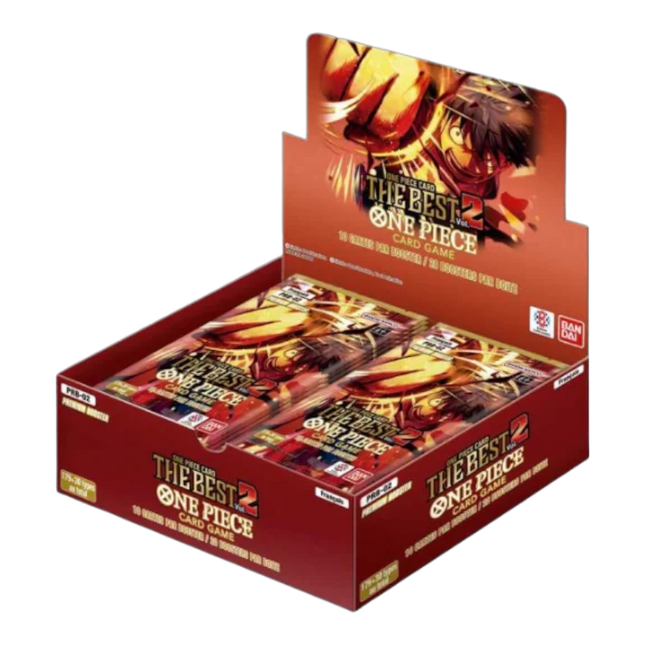 Premium Booster THE BEST Vol.2 PRB02 Display (20 Buste) - ENG One Piece Card Game