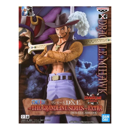 One Piece – Figura Dracule Mihawk DXF The Grandline Series (Banpresto)