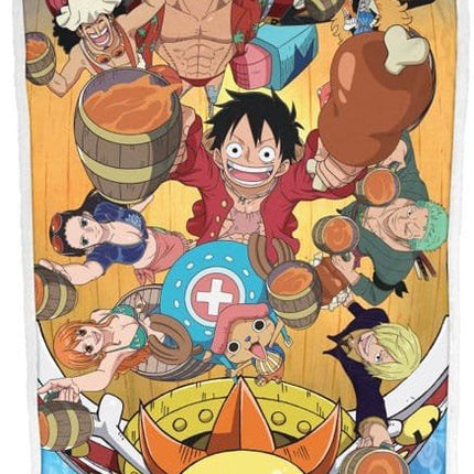 One Piece - Ciurma Luffy Coperta in Pile 100 x 150 cm
