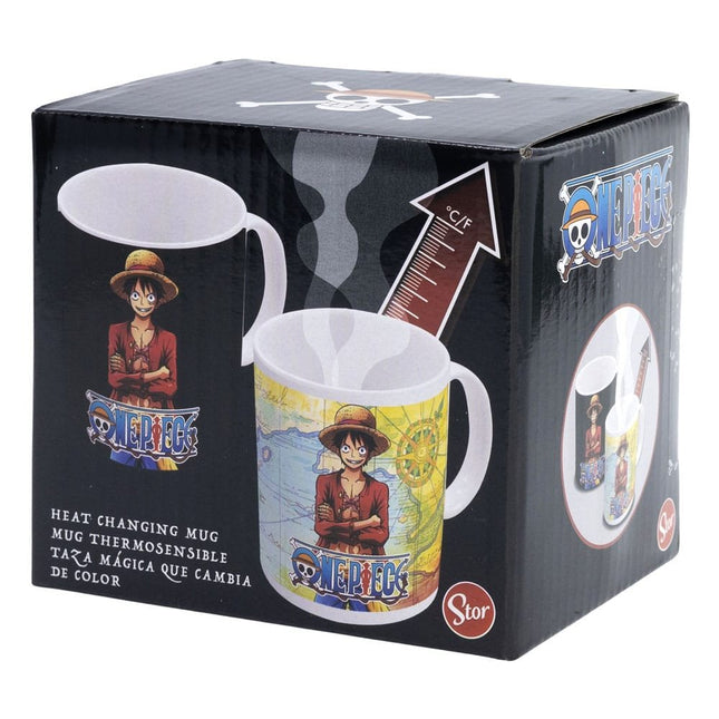 One Piece - Tazza Termosensibile Luffy 325 ml