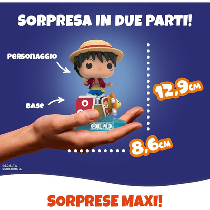 One Piece – Kinder GranSorpresa Special Edition 220 g con Funko Pop! Sorprese