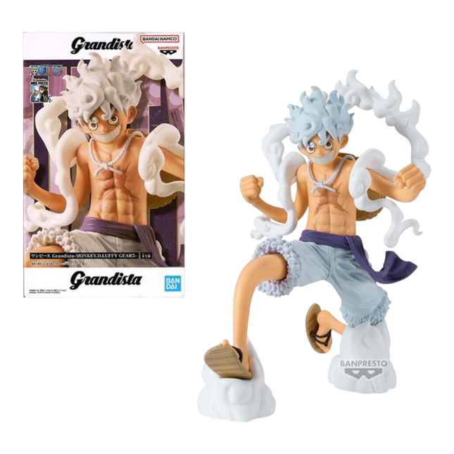 One Piece – Monkey D. Luffy Gear 5 Grandista Figure Banpresto