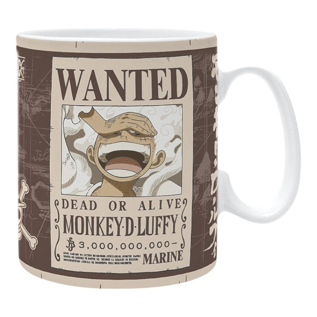 One Piece – Tazza 460 ml – Luffy Wanted – ABYstyle