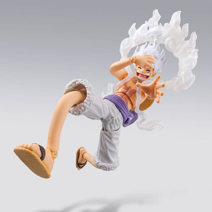 One Piece S.H.Figuarts Action Figure Monkey D. Luffy Gear 5 -Future Island Egghead- 15 cm