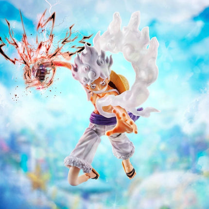 One Piece S.H.Figuarts Action Figure Monkey D. Luffy Gear 5 -Future Island Egghead- 15 cm