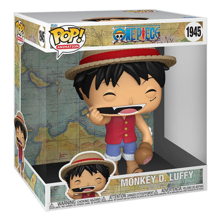 One Piece - Monkey D. Luffy (Stretching) Funko Pop! Super Sized Jumbo Vinyl Figure 25 cm