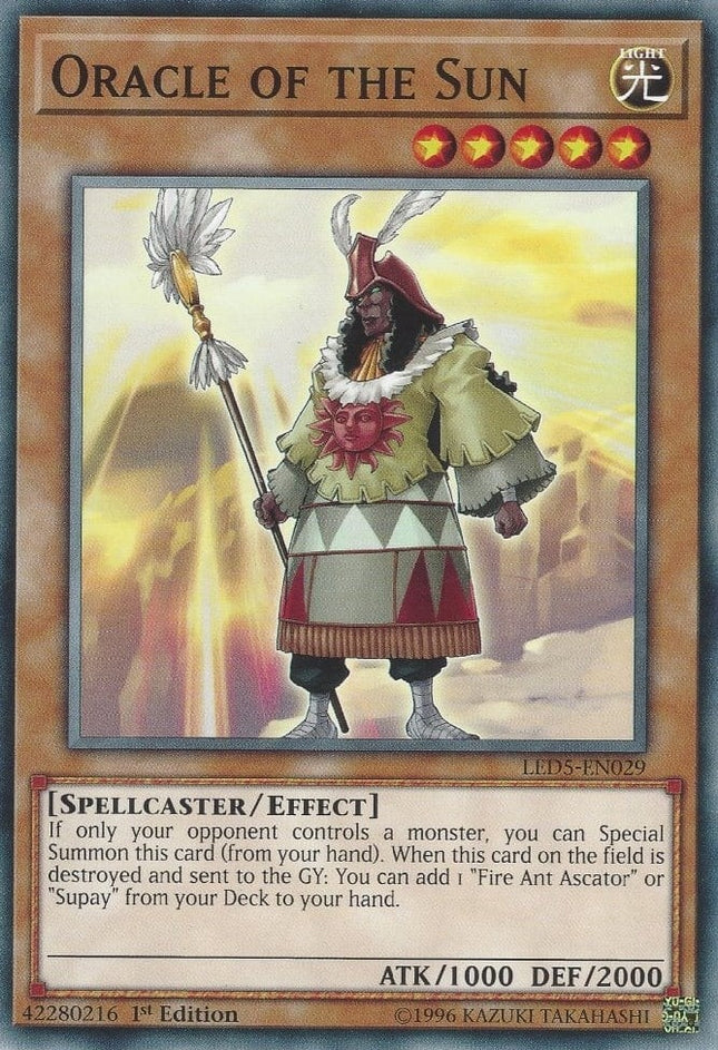 LED5-029 · Oracolo del Sole / Oracle of the Sun (ITA)