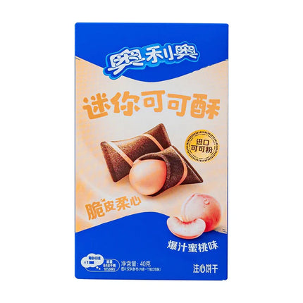 Oreo Bites Peach - Mini biscotti al cacao con crema alla pesca