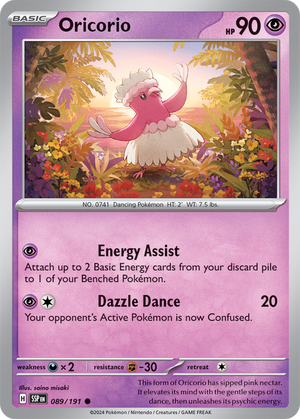 SSP-089 · Oricorio (089/191) (ITA)