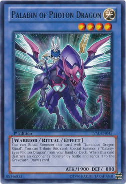 LVAL-045 · Paladino del Drago Fotonico / Paladin of Photon Dragon R (ITA)