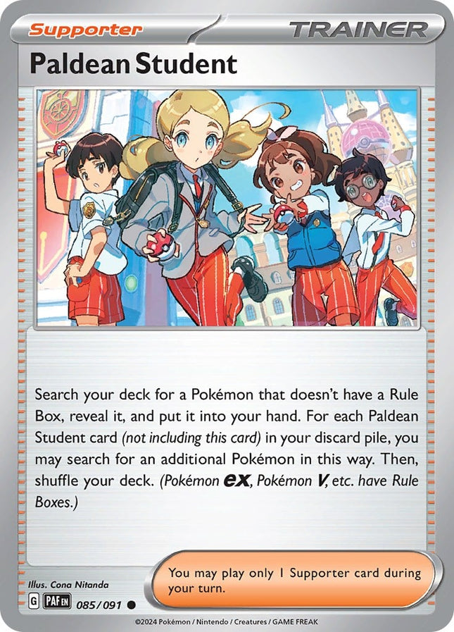 PAF-085 · Paldean Student (085/091) (ITA)