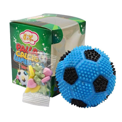 Palla Calcio Luminosa con Caramelle - JoyGum Giocattolo (1 pz)