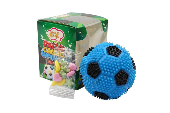 Palla Calcio Luminosa con Caramelle - JoyGum Giocattolo (1 pz)