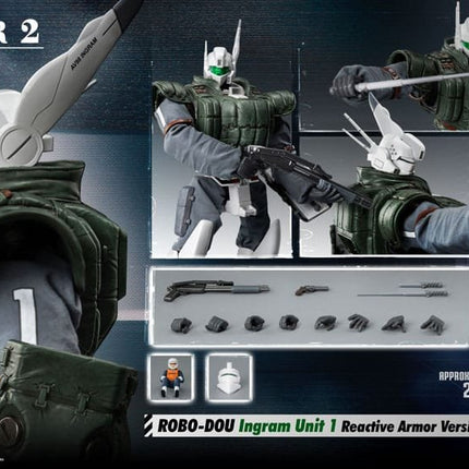 Patlabor 2: The Movie Robo-Dou Action Figure Ingram Unit 1 Reactive Armor Version 23 cm