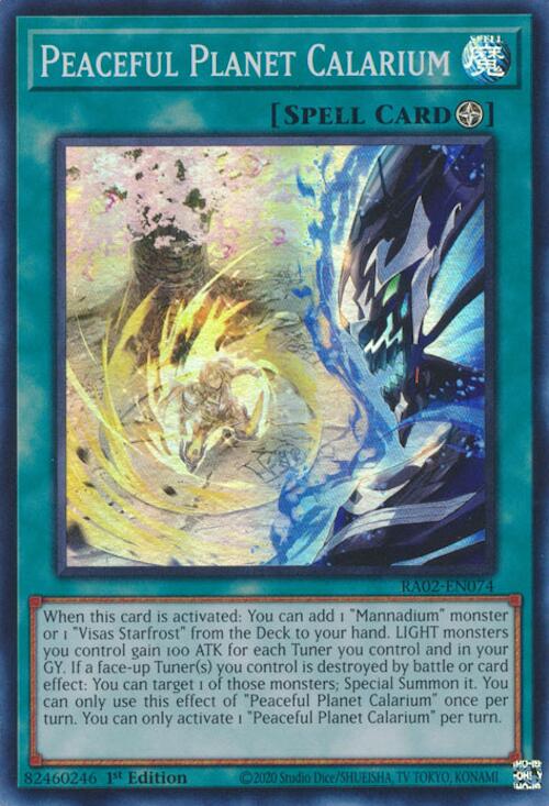 RA02-074 · Peaceful Planet Calarium SR (ITA)