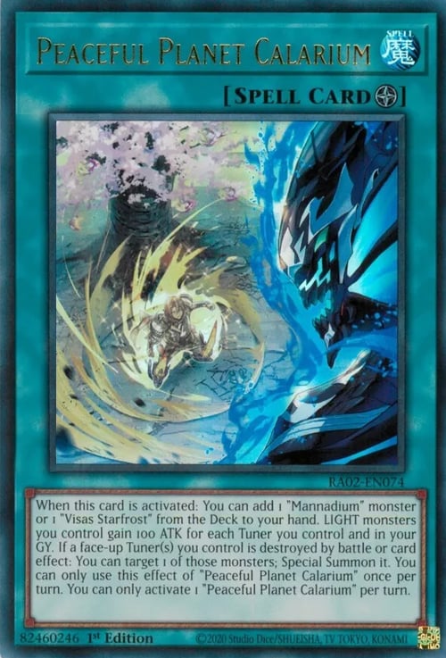 RA02-074u · Peaceful Planet Calarium UR (ITA)