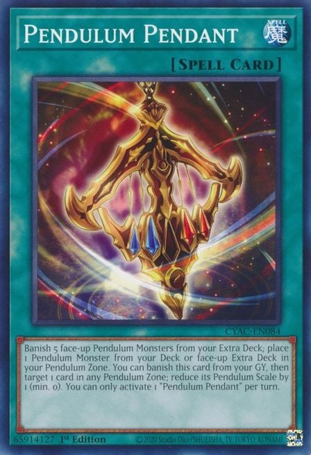 CYAC-084 · Pendulum Pendant (ITA)