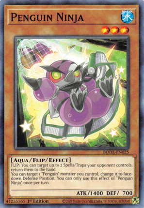 BODE-025 · Ninja Pinguino / Penguin Ninja (ITA)