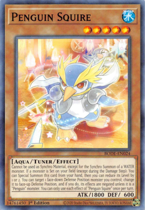 BODE-024 · Scudiero Pinguino / Penguin Squire (ITA)