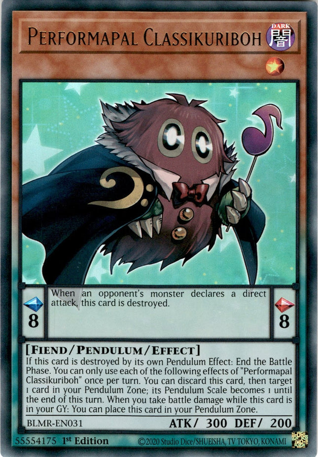 BLMR-031 · Performapal Classikuriboh UR (ITA)
