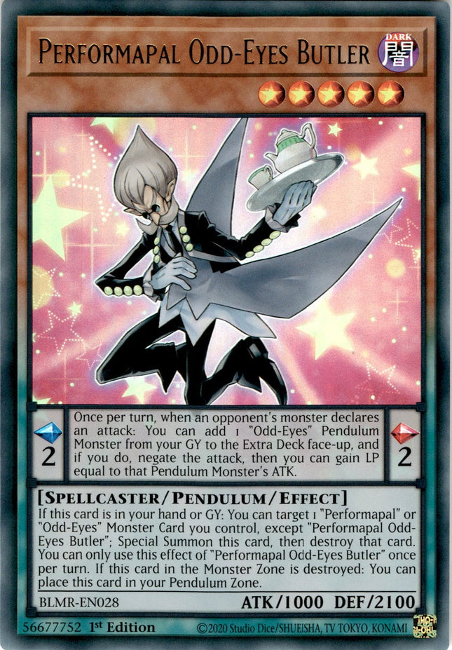 BLMR-028 · Performapal Odd-Eyes Butler UR (ITA)