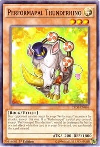 CROS-096 · Artistamico Tuonorinoceronte / Performapal Thunderhino (ITA)