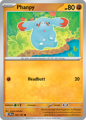 SSP-102 · Phanpy (102/191) (ITA)