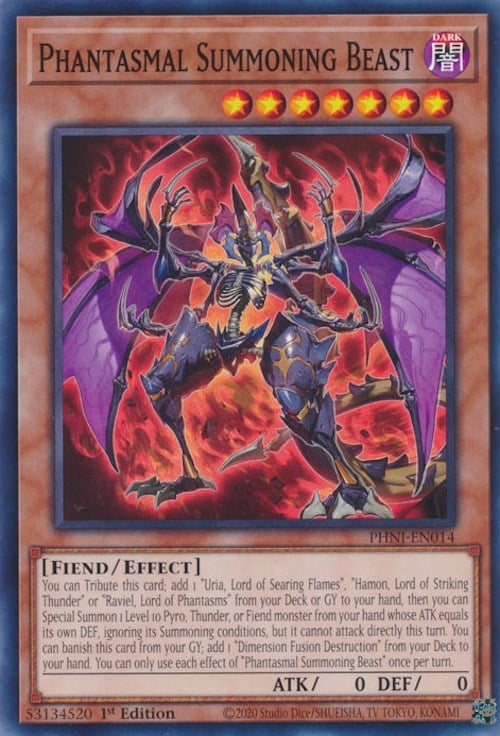 PHNI-014 · Phantasmal Summoning Beast (ITA)
