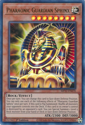 MP22-070 · Sfinge Guardiana Faraonica / Pharaonic Guardian Sphinx UR (ITA)