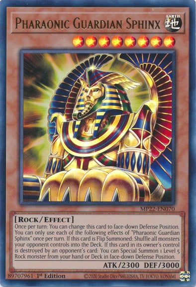 MP22-070 · Sfinge Guardiana Faraonica / Pharaonic Guardian Sphinx UR (ITA)