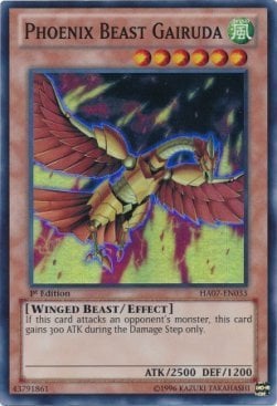 HA07-033 · Bestia Fenice Gairuda / Phoenix Beast Gairuda SR (ITA)